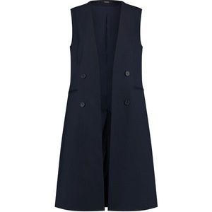 Theory V-neck Wool Double-breasted Vest